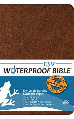Picture of Waterproof Bible-Esv-Brown