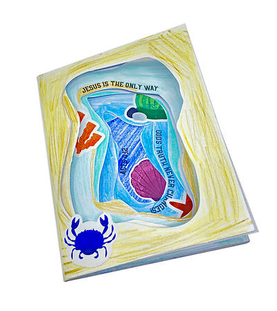 Picture of Vacation Bible School VBS 2024 Breaker Rock Beach PK10 Tide Pool Book Craft Pack