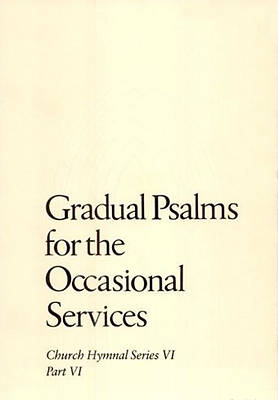 Picture of Gradual Psalms for the Occasional Services