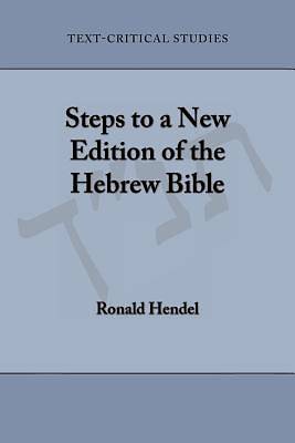 Picture of Steps to a New Edition of the Hebrew Bible