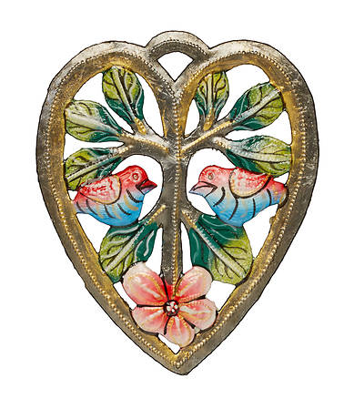 Picture of Painted Heart Ornament