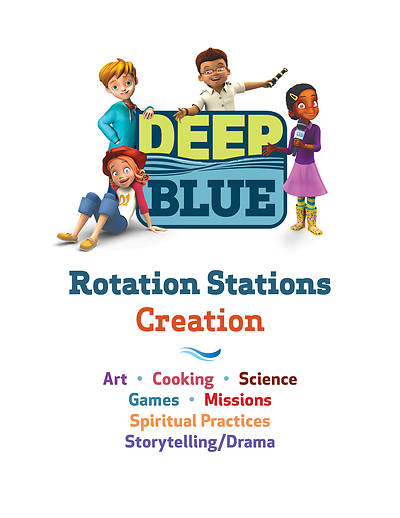 Picture of Deep Blue Rotation Stations: Creation - Entire Unit Download