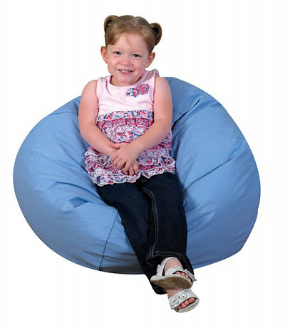 Picture of 26" Round Bean Bag - Sky Blue