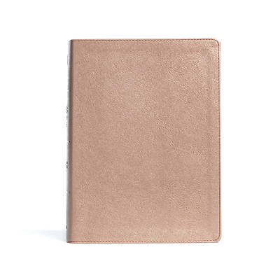 Picture of CSB Study Bible, Rose Gold Leathertouch