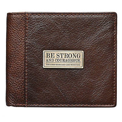 Picture of Wallet Bi-Fold - Brown Courage Wallet Bi-Fold - Brown Courage