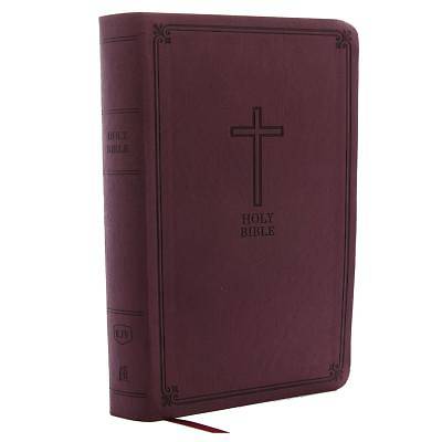 Picture of KJV, Reference Bible, Personal Size Giant Print, Imitation Leather, Burgundy, Indexed, Red Letter Edition
