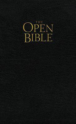 Picture of The Open Bible, KJV