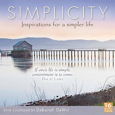 Picture of Simplicity 2018 Wall Calendar