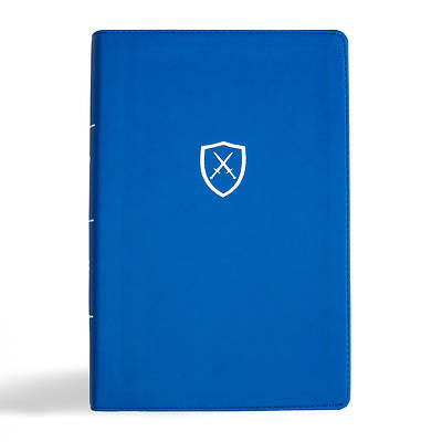 Picture of CSB Defend Your Faith Bible, Blue Leathertouch