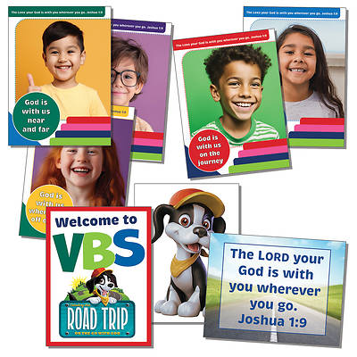 Picture of Vacation Bible School (VBS) 2025 Road Trip Decorating Poster Pack