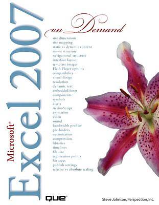 Picture of Microsoft® Office Excel 2007 On Demand [Adobe Ebook]