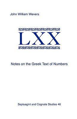 Picture of Notes on the Greek Text of Numbers