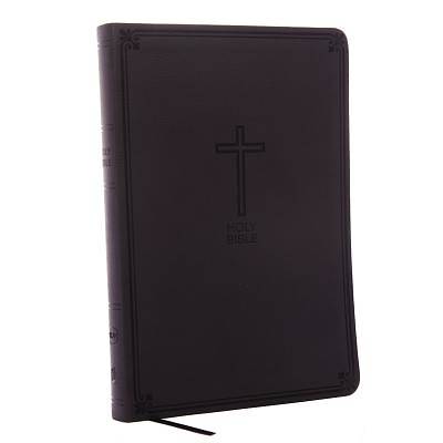 Picture of NKJV, Value Thinline Bible, Large Print, Imitation Leather, Black, Red Letter Edition