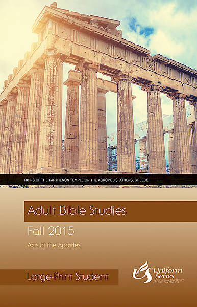 Picture of Adult Bible Studies Fall 2015 Student - Large Print