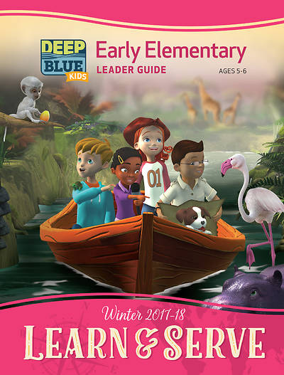 Picture of Deep Blue Kids Learn & Serve Early Elementary Leader Guide Winter 2017-18