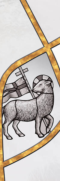 Picture of Christian Symbol Banner - Lamb