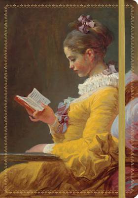 Picture of Fragonard Young Girl Reading Gilded Journal