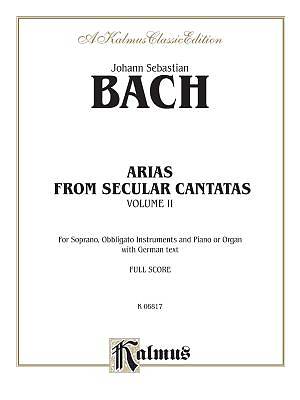 Picture of Arias from Secular Cantatas, Volume 2