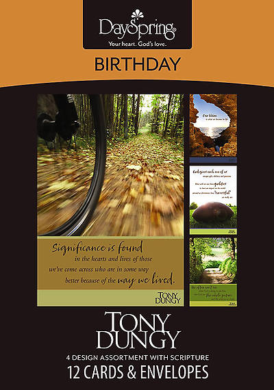 Picture of Tony Dungy - Birthday Boxed Cards - Box of 12