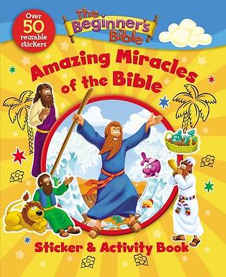 Picture of The Beginner's Bible Amazing Miracles of the Bible Sticker and Activity Book