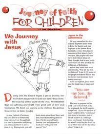 Picture of Journey of Faith for Children Lent