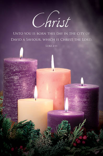 Picture of Advent Bulletin Week 5 Luke 2:11 Regular