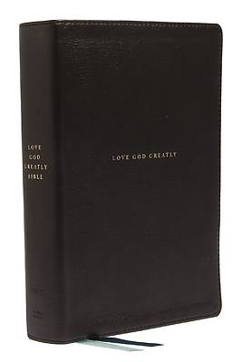 Picture of Net, Love God Greatly Bible, Genuine Leather, Black, Comfort Print