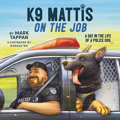 Picture of K9 Mattis on the Job