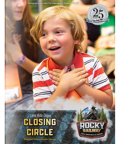 Picture of Vacation Bible School VBS 2021 Rocky Railway Little Kids Depot Closing Circle Leader Manual