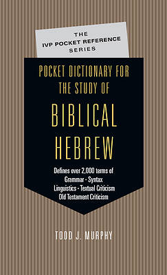 Picture of Pocket Dictionary for the Study of Biblical Hebrew