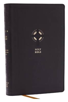 Picture of Nrsvce Sacraments of Initiation Catholic Bible, Black Leathersoft, Comfort Print