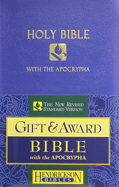 Picture of Gift & Award Bible-NRSV-Apocrypha Blue (Case of 24)