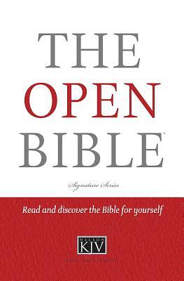 Picture of The Open Bible, KJV