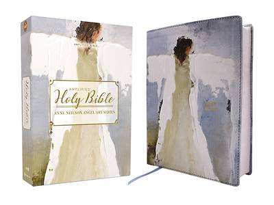 Picture of Amplified Holy Bible, Anne Neilson Fine Art Series, Leathersoft, Blue