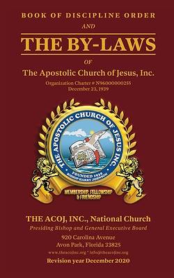 Picture of Book of Discipline Order and the By-Laws of The Apostolic Church of Jesus, Inc.