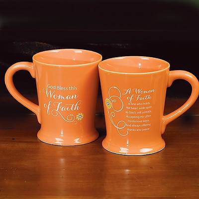 Picture of Woman Faith Footed Mug