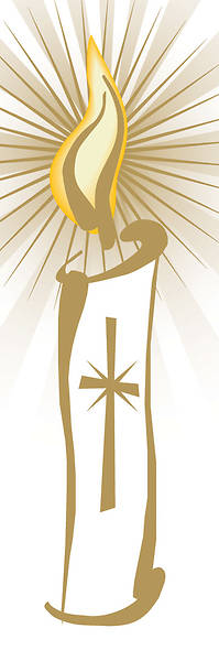 Picture of Contemporary Advent Series Christ Banner 2'X6'