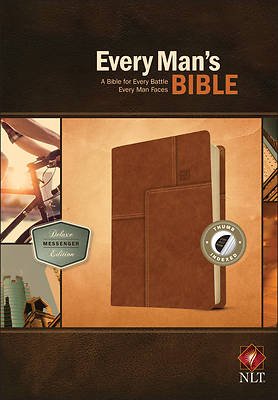 Picture of Every Man's Bible NLT, Deluxe Messenger Edition