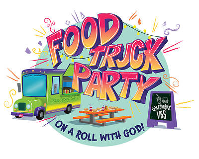 Picture of Vacation Bible School (VBS) Food Truck Party Younger Elem Reproducible Fun Pages (Grades Preschool - 2nd) Download