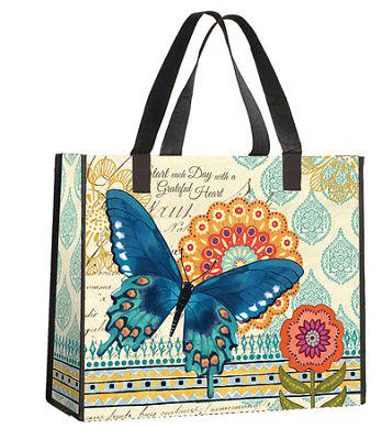 Picture of Butterfly Ballad Nylon Tote Bag