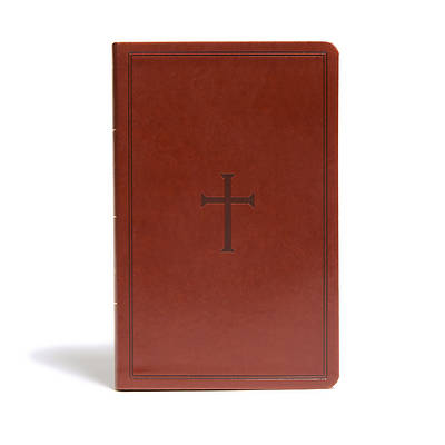 Picture of KJV Ultrathin Reference Bible, Brown Leathertouch, Indexed