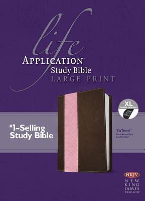 Picture of Life Application Study Bible NKJV, Large Print, Tutone
