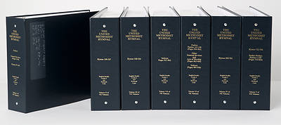 Picture of United Methodist Hymnal Braille Edition Loose Leaf Binders
