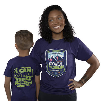 Picture of VBS 2026 Snowball Mountain Challenge Child T-Shirt Size Small
