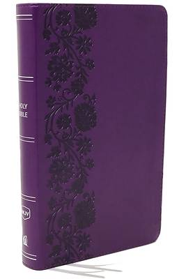 Picture of Nkjv, Reference Bible, Personal Size Large Print, Leathersoft, Purple, Red Letter Edition, Comfort Print
