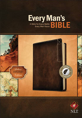 Picture of Every Man's Bible NLT, Deluxe Explorer Edition