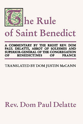Picture of Commentary on the Rule of St. Benedict