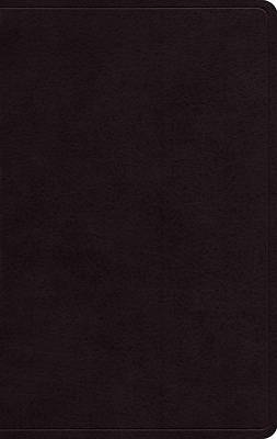 Picture of ESV Giant Print Personal Size Bible, Red Letter (Genuine Leather, Black)