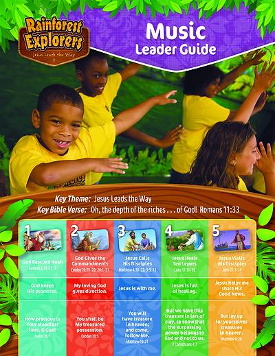 Picture of Vacation Bible School VBS 2021 Rainforest Explorers Music Leader Guide
