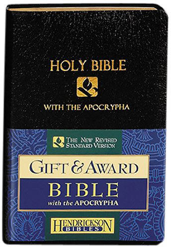 Picture of Gift & Award Bible-NRSV-Apocrypha Black (Case of 24)